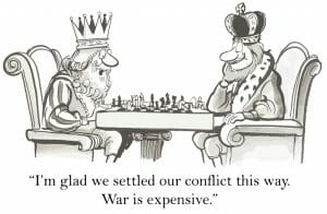chess game conflict